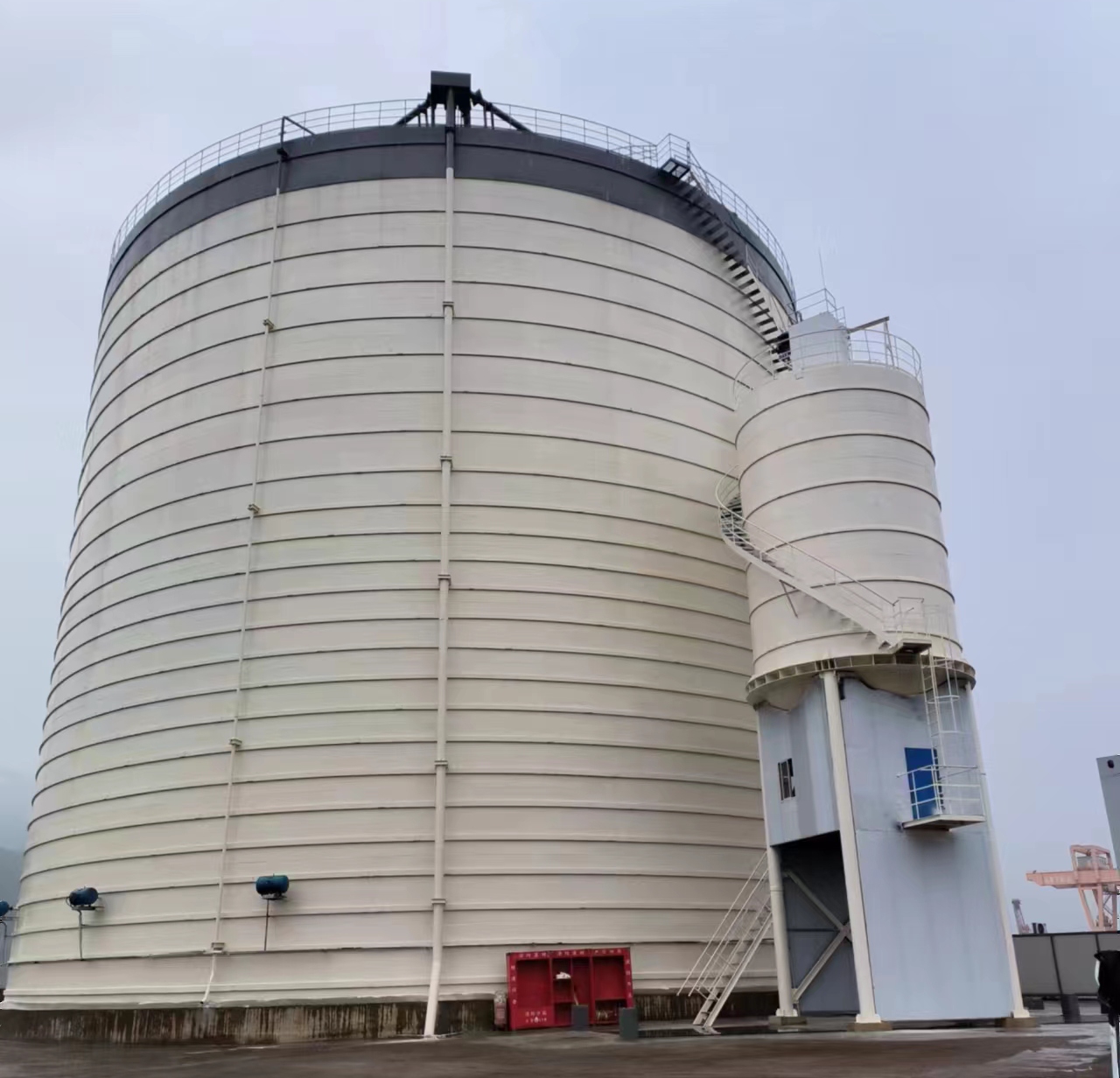 霍城10万吨水泥钢板库